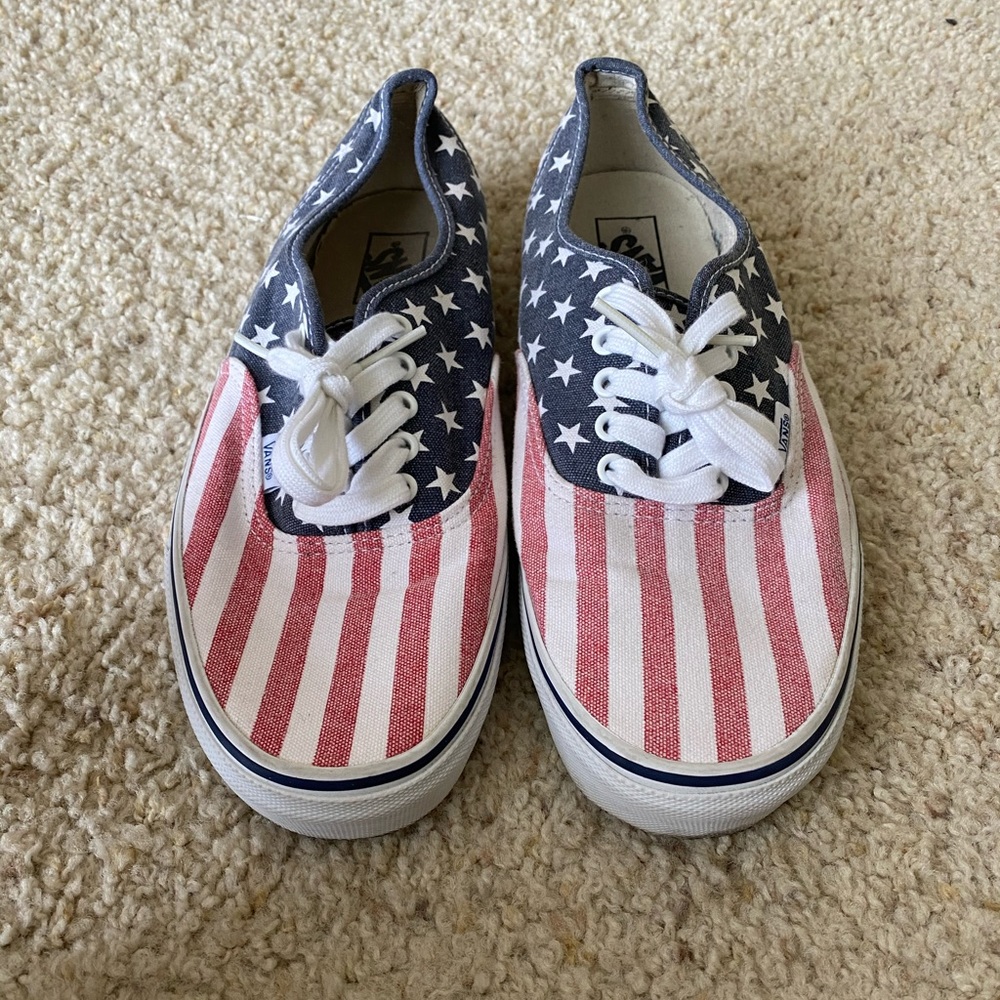 Vans van Doren Stars & Stripes Skate Flag Shoes